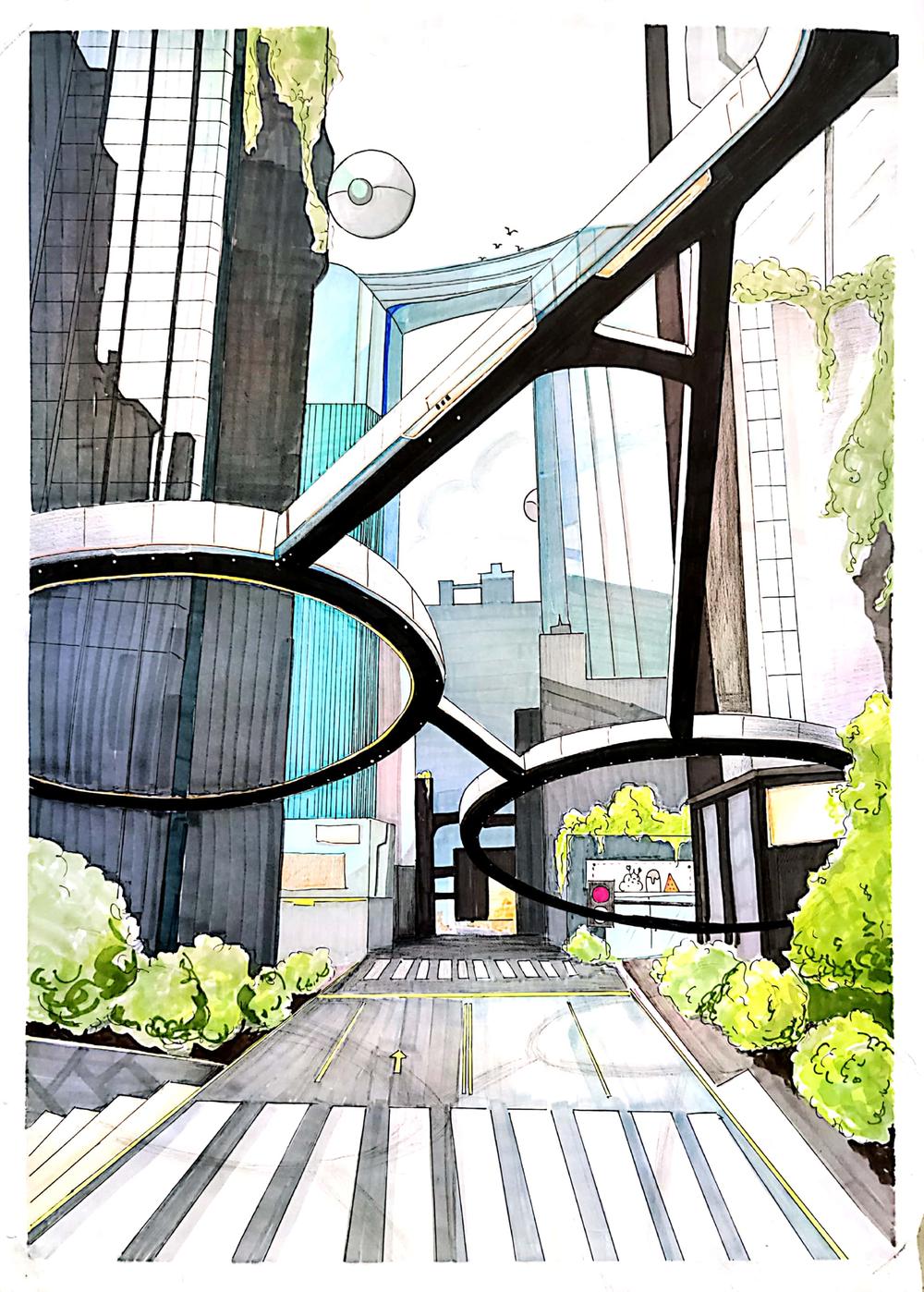【我看祖国的发展】未来的高楼