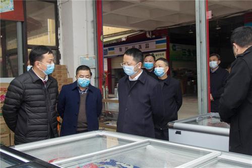 广安市委常委、组织部部长刘襄渝调研市场监管工作