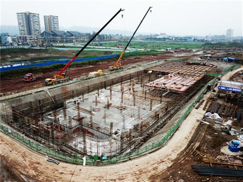 洪雅县：青衣江湿地公园建设项目有序推进