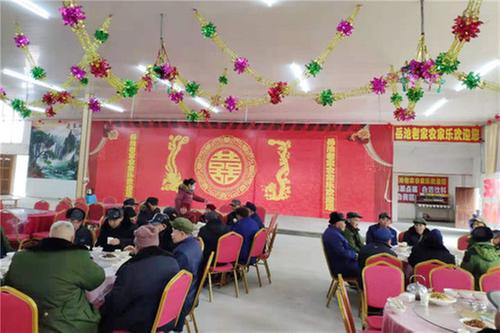 花园镇养老院喜迎新春佳节