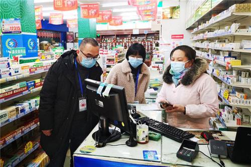 岳池县市场监督管理局开展疫情防控用药械安全执法检查