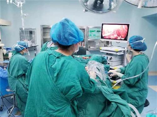 武胜县人民医院妇产科成功实施腹腔镜下卵巢癌全面分期手术