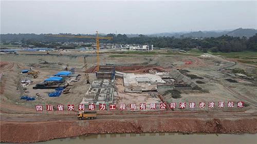 眉山青神：春节不停工 航电建设忙 就地过年有保障