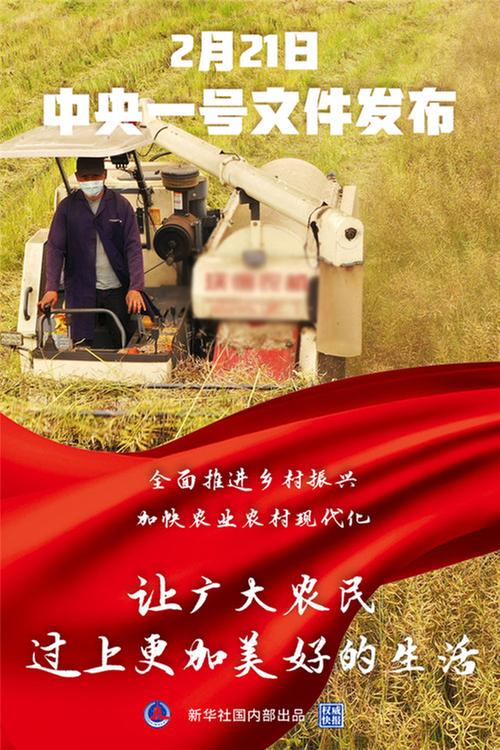 2021年中央一号文件提出全面推进乡村振兴