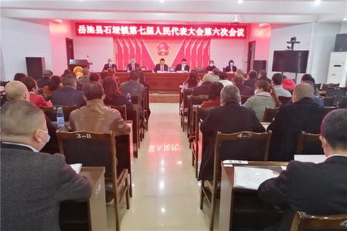 石垭镇召开第七届人民代表大会第六次会议