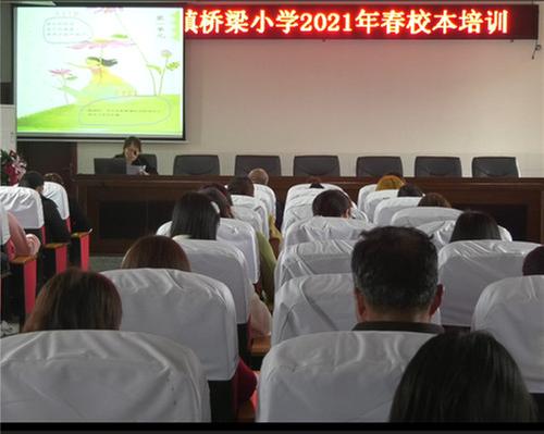 长赤镇：桥梁小学开展校本培训