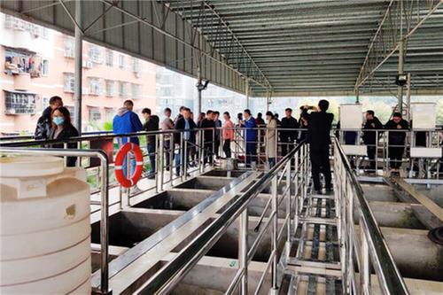 邻水县开展走进企业机关户外环保宣教活动