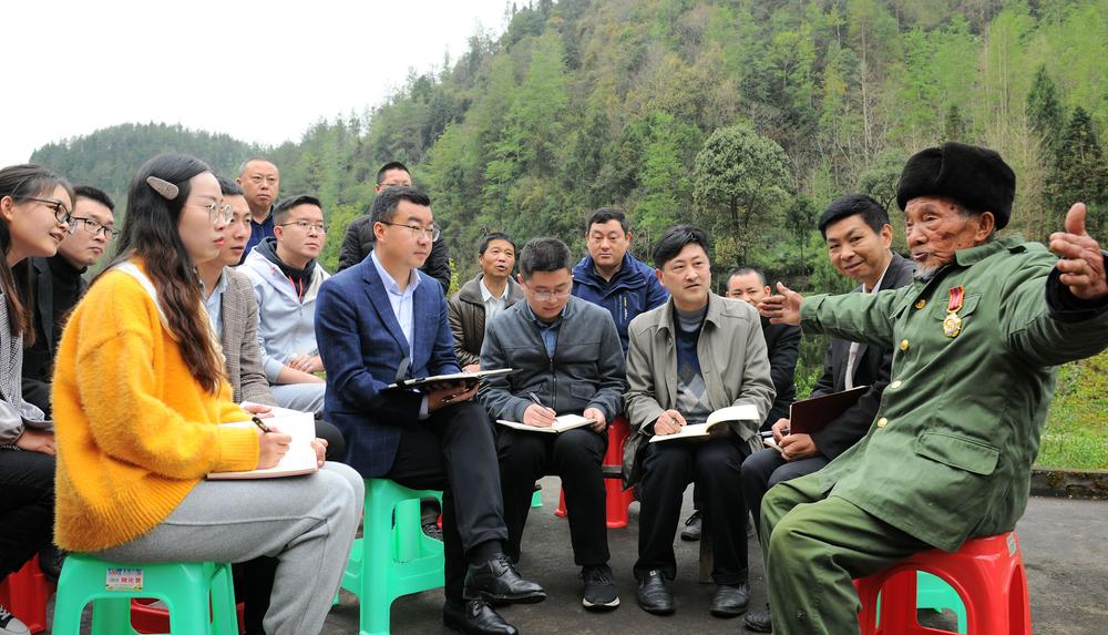 听 抗战老兵讲党史