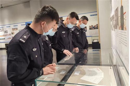 广安市公安局以“1+9+N”模式推进党史学习教育