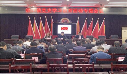 沿口镇召开镇、村两级党史学习教育活动专题会