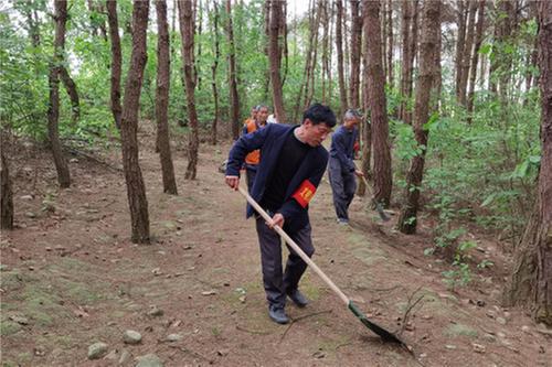 中心镇抓实森林防灭火工作