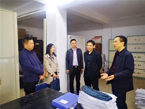 广安市档案馆赴武胜调研档案工作