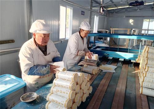 鱼峰乡华凤庵村手工挂面香名远播