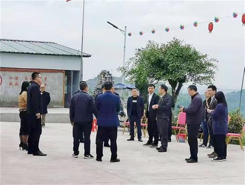 工业和信息化部领导到嘉陵区太阳沟生态农业园指导调研