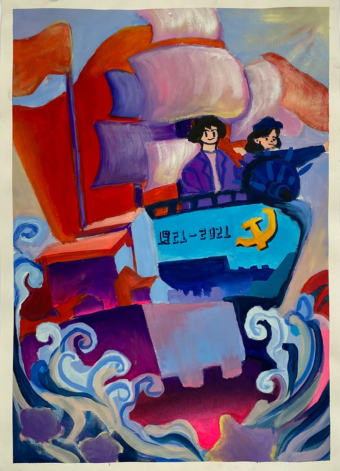 简阳职高学子绘画作品入选成都市100幅优秀绘画作品名单