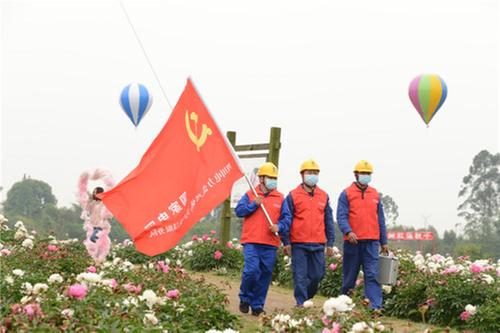 国网眉山市彭山供电公司开展党史学习教育