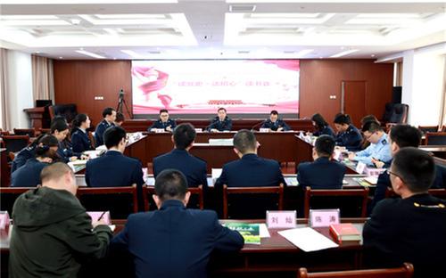 广安经开区税务局开展“学党史•话初心”读书分享会