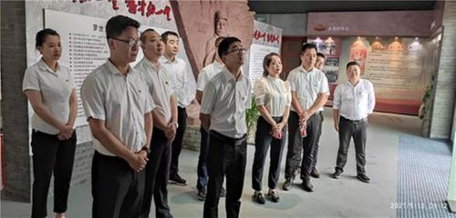 内江市市中区委办机关第一党支部开展主题党日暨党史学习教育