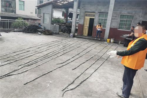 前锋区一男偷电缆被刑拘