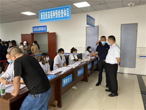 沿口镇积极开展疫苗接种工作