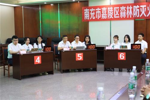 嘉陵区开展森林防灭火工作知识竞赛