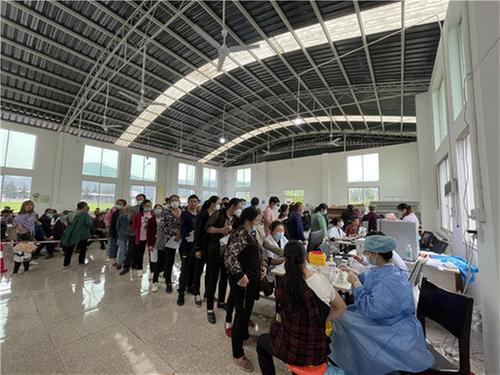 沙湾区：葫芦镇有序开展新冠疫苗接种加快构筑免疫屏障