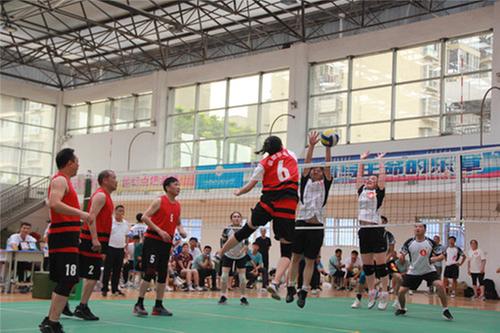 简阳市首届“教工杯”气排球比赛成功举办