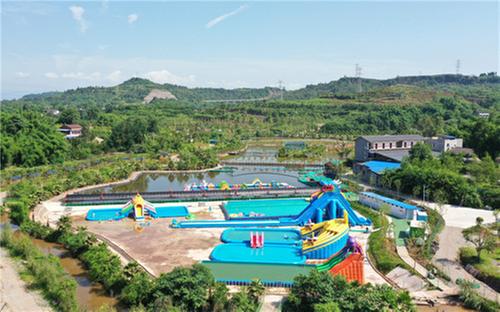 广安区：大地花谷景区添新景