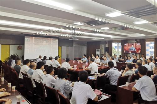 广安市市场监管局集中收看庆祝中国共产党成立100周年大会