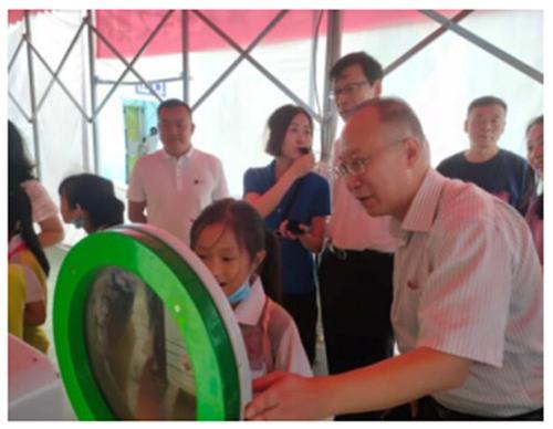 “中国流动科技馆第二轮四川·内江·市中区巡展“启动仪式顺利举行