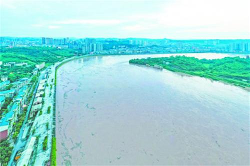 探秘，广安区滨江路防洪大坝如何成功通过首次洪水“检验”