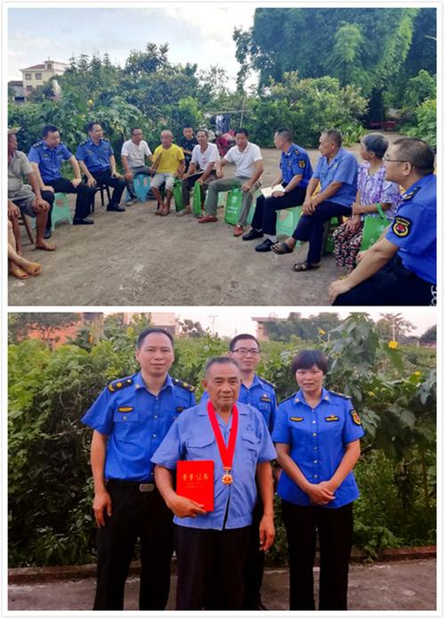 武胜县综合行政执法局助农抢收获称赞