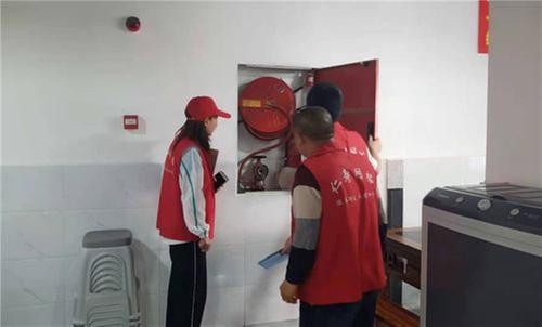 仁寿县怀仁街道排消防隐患 促一方平安