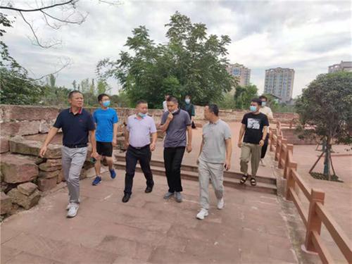 眉山市调研组到丹棱县开展《眉山市公园管理条例》立法调研