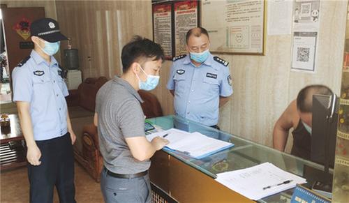 溪口派出所多措并举全面强化疫情防控