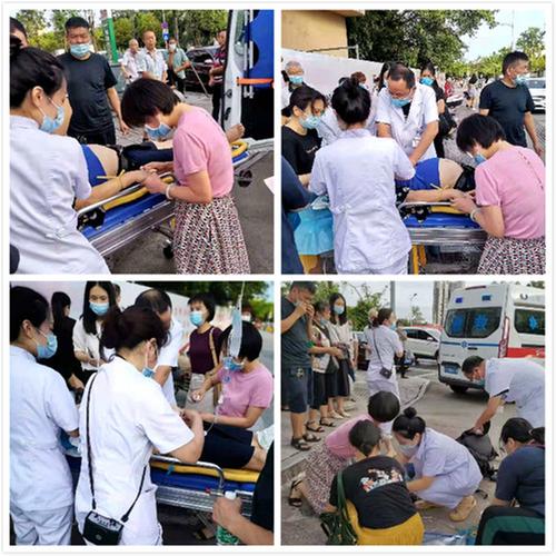 华西广安医院白衣天使路边救人获点赞