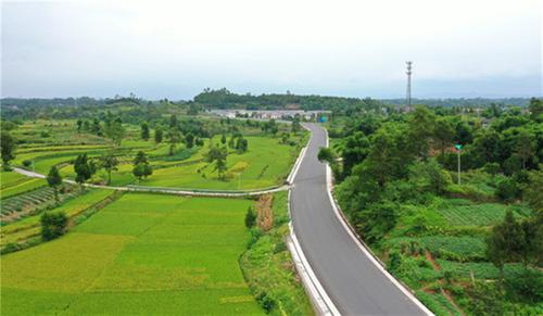 广安：惠及30万群众 广花路改造工程预计10月全线通车