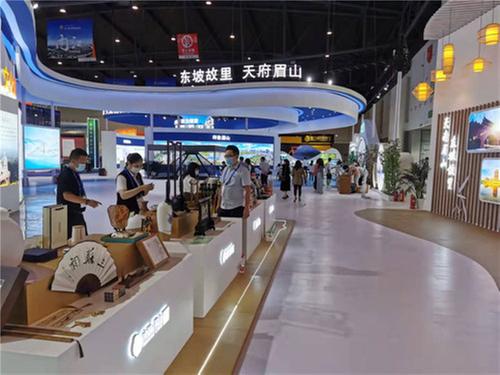 眉山“双馆”亮相西博会