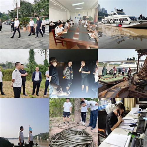 武胜县海事处全力做好防洪防秋汛工作