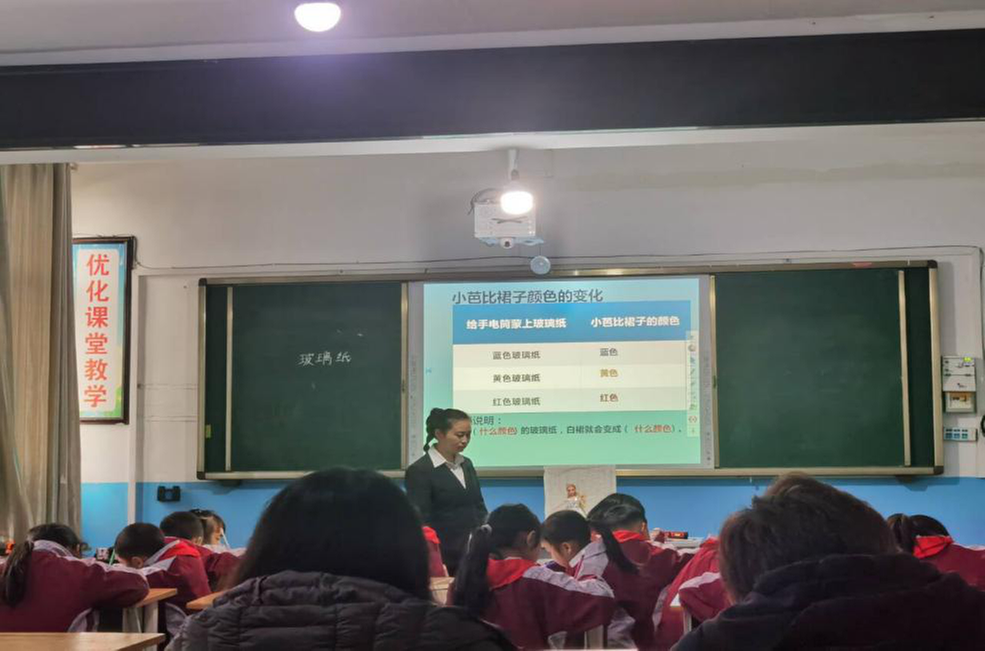 八庙镇小学开展“走近科学世界 探索科学奥秘”主题科学教研活动