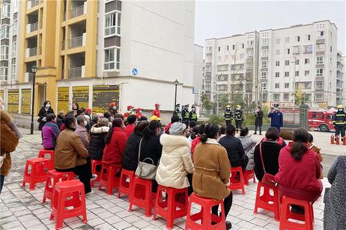 岳池县：消防宣传进社区 共筑安全“防火墙”