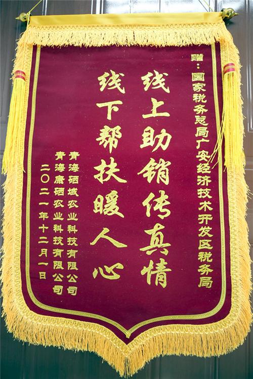 广安经开税务以购代帮  助力乡村振兴