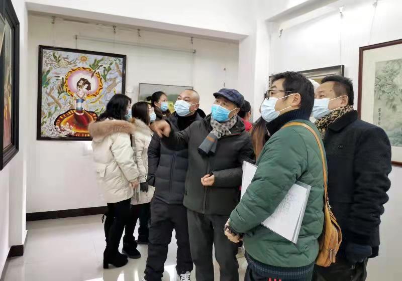 东坡区举办2022年迎春美术作品展