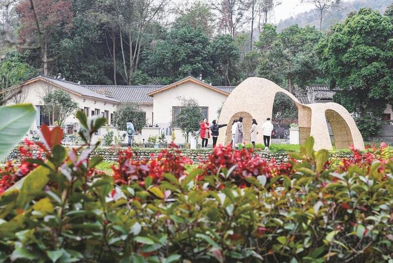 非遗竹艺编织乡村好风景