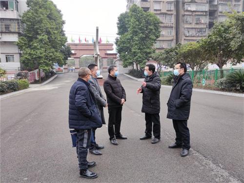 代市实验学校迎接市教育体育局安全工作检查