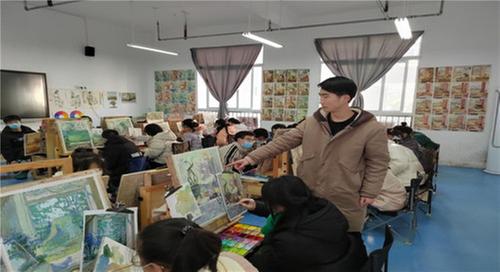 南江四中做好双减“加减”法