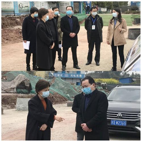 广安市政协、市卫生健委调研武胜县人民医院城东院区项目