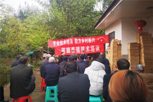 蓬安县科协开展蜜蜂养殖技术培训
