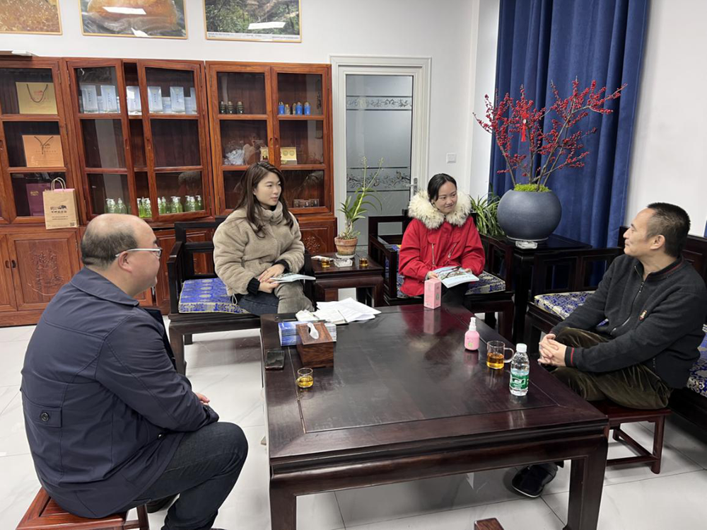 青白江区科协到中国国际石斛研究和发展中心开展调研