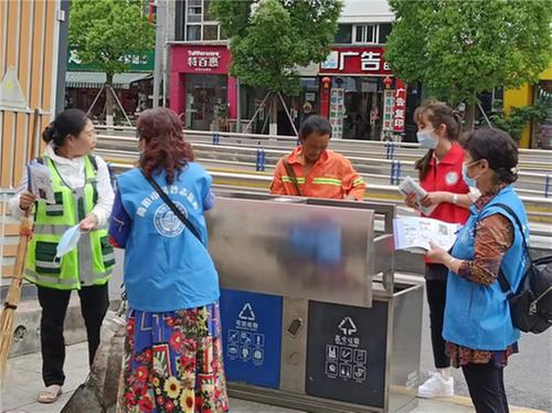 简阳市科协组织开展“防疫有我 志愿同行”科技志愿服务活动